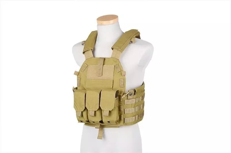 94K Plate Carrier M4 Tactical Vest - Khaki