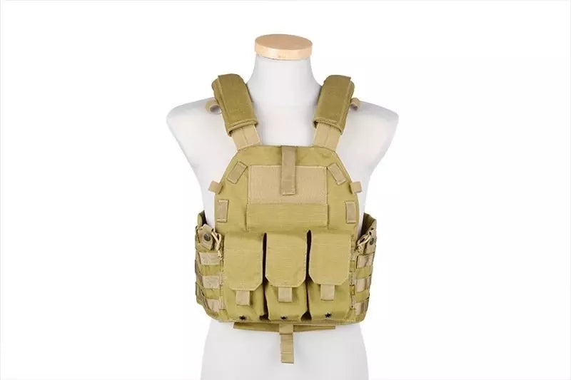 94K Plate Carrier M4 Tactical Vest - Khaki