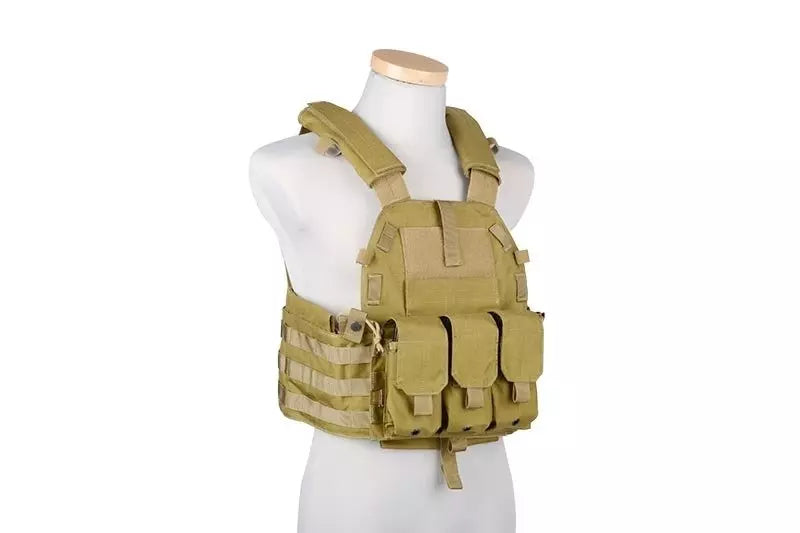 94K Plate Carrier M4 Tactical Vest - Khaki