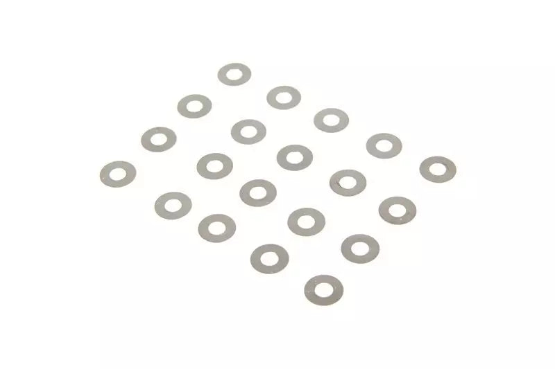 Set van 20 vulplaatjes van 0,1 mm