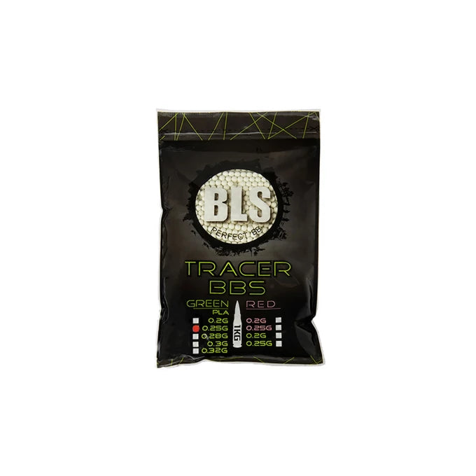 BLS BIO Tracer bb's 0,25g, 4000 BBs - Groen Verlichtend