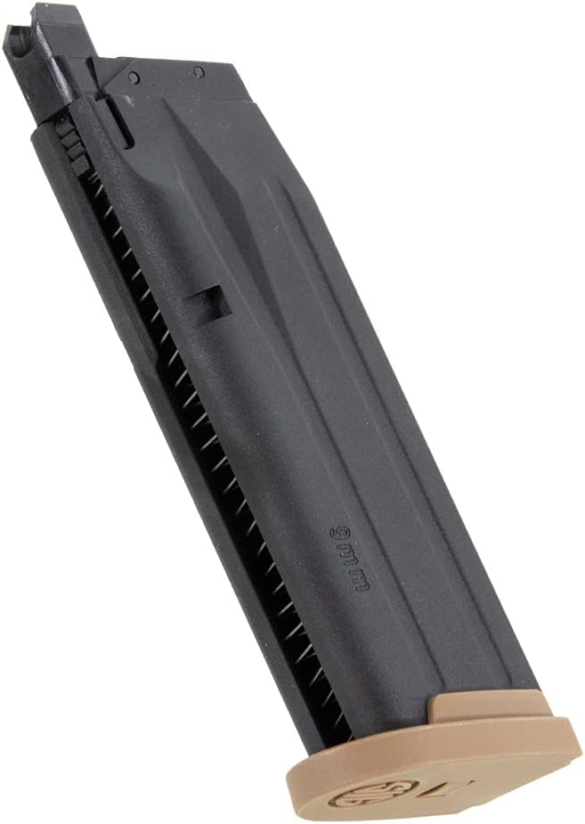 SIG AIR P320 M17 / M18 GBB magazijn, 21 BB's - Beige