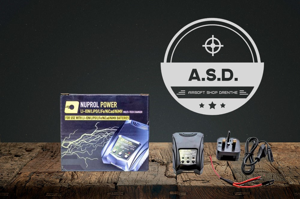 NUPROL LiPo | Li-Ion | LiFe | NiMH Multi Tech Balance Charger
