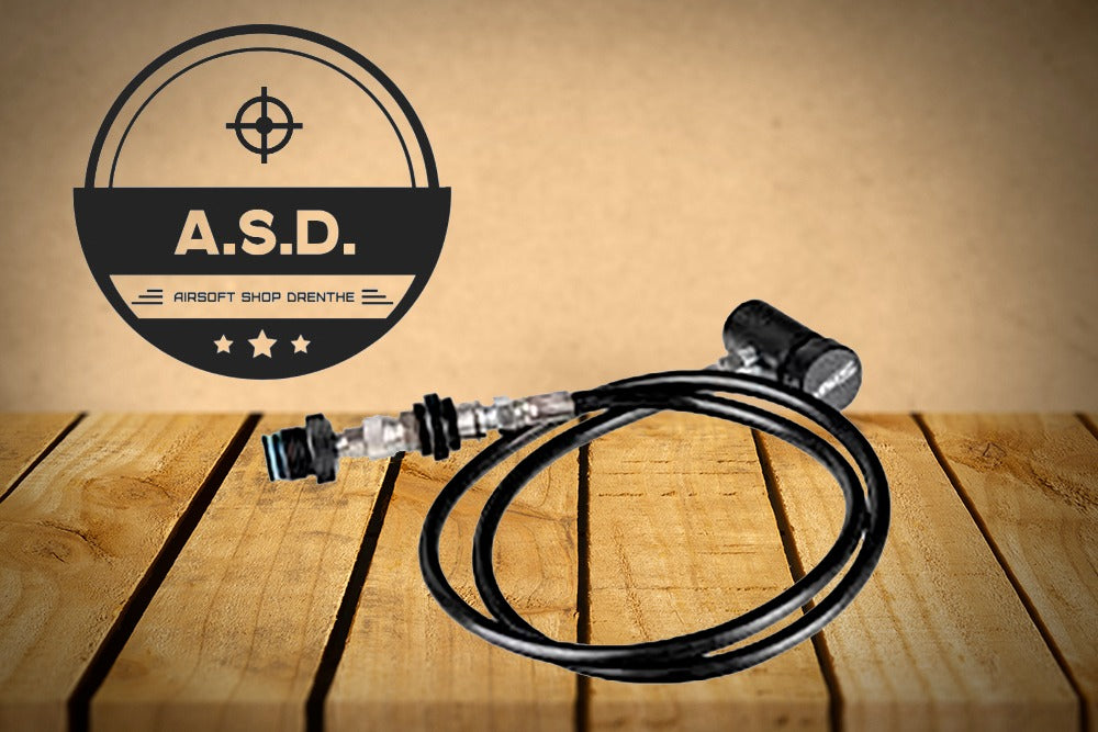 DYE LT remote straight hose met slide check