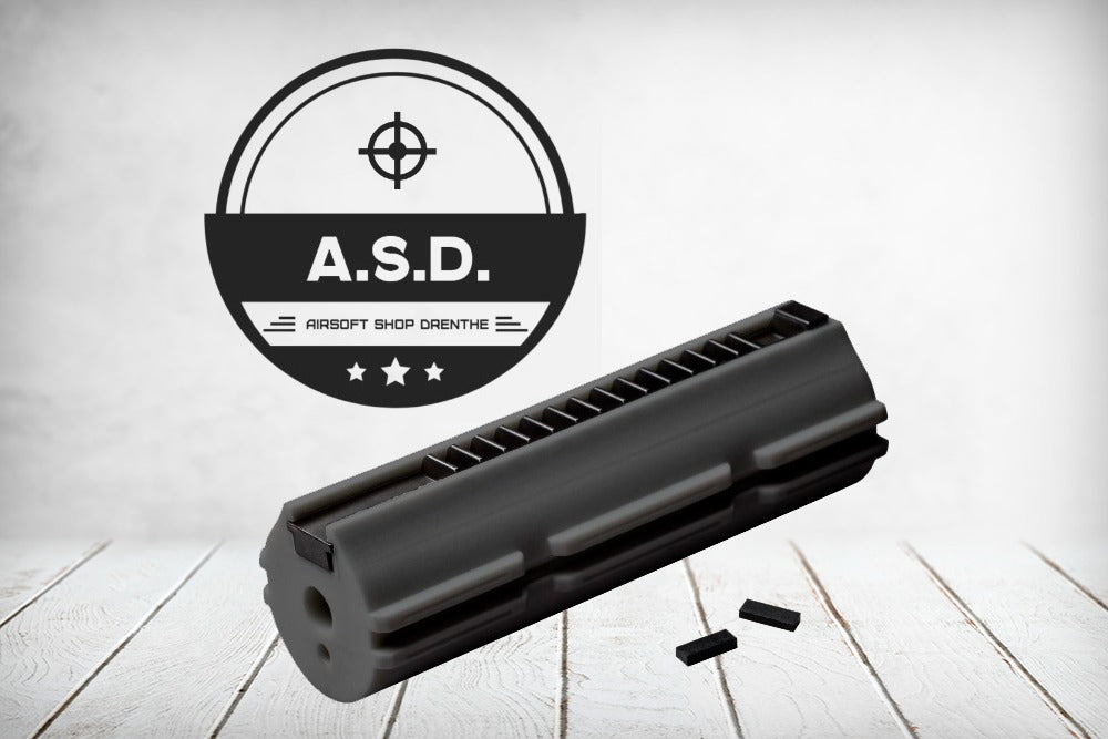 ZERO-SHOCK KOOLSTOFVEZEL FPS AIRSOFT ZUIGER VOLLEDIG METALEN TANDEN (PM04CF)
