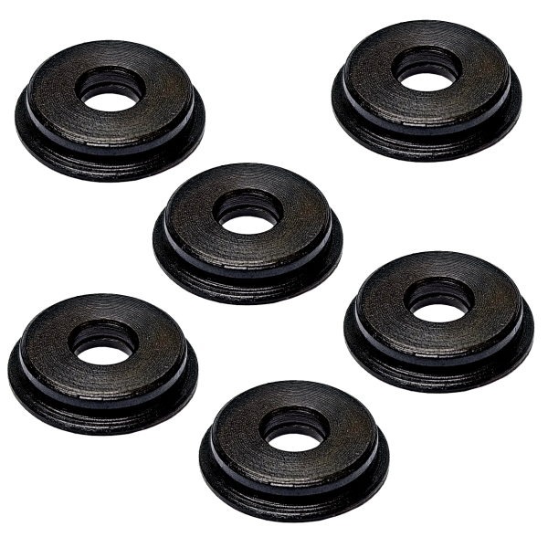 Low profile 8 mm zelfsmierende CNC stalen bushings (B8LP