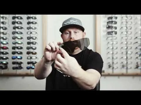Bril Wiley X Spear Smoke/Clear/Rust Black Frame