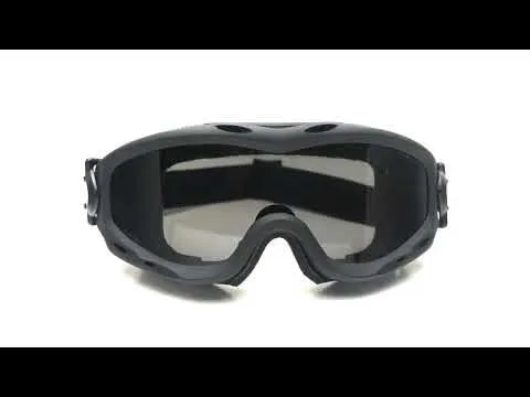 Bril Wiley X Spear Smoke/Clear/Rust Black Frame