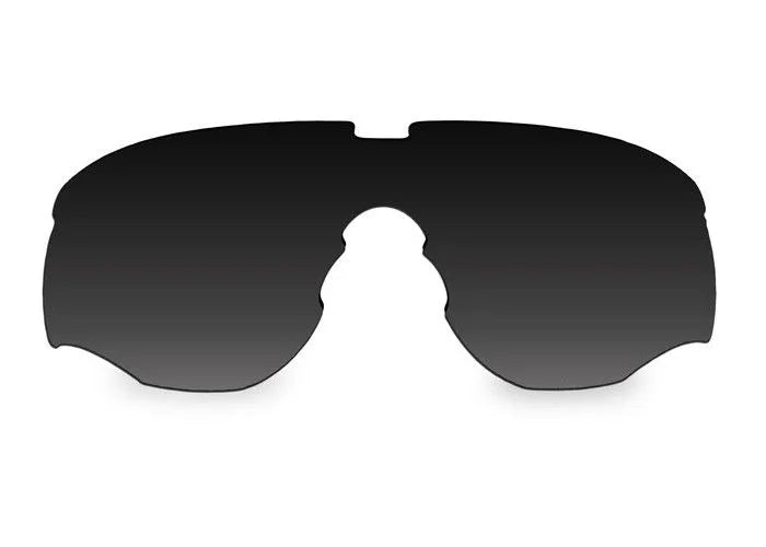 Bril Wiley X Rogue Comm Grey/Clear/Rust Tan Frame