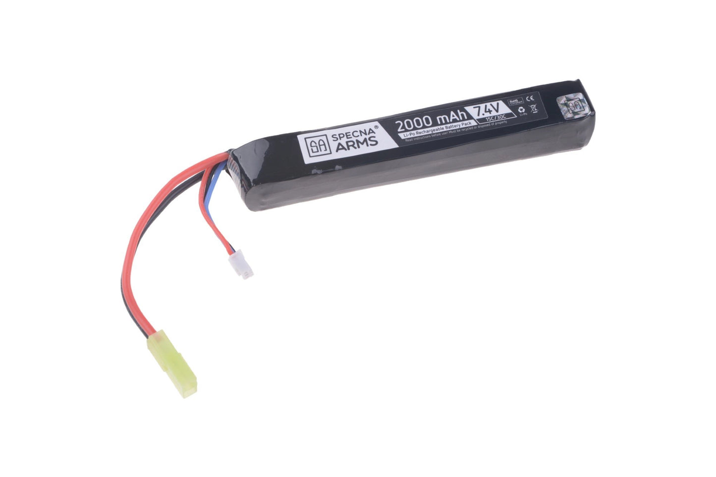 [SPE-06-022021] LiPo 7,4V 2000mAh 15/30C batterij