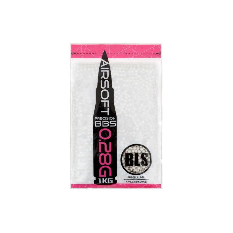 BLS Precision pellets 0,28g, 3500 BBs - Wit