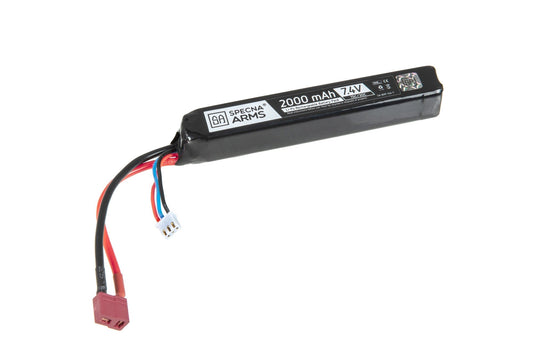 [SPE-06-024614] LiPo 7,4V 2000mAh 15/30C batterij - T-Connect (Deans)