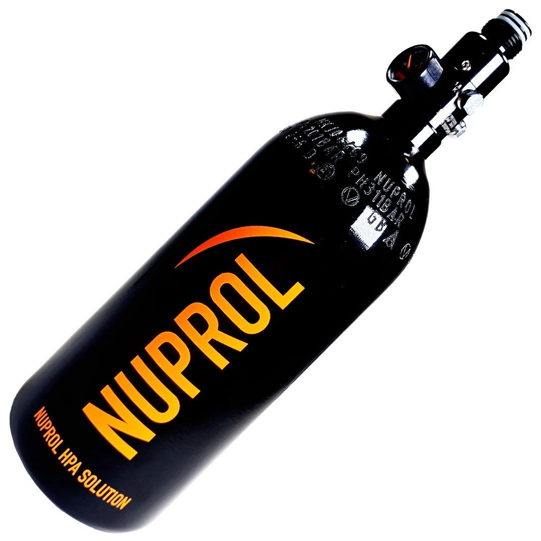 NUPROL 48cl aluminium 3000 PSI HPA-tank met regelaar