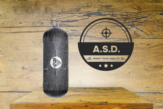 DYE Supralight Armotech 300 bar persluchtfles 0,8L