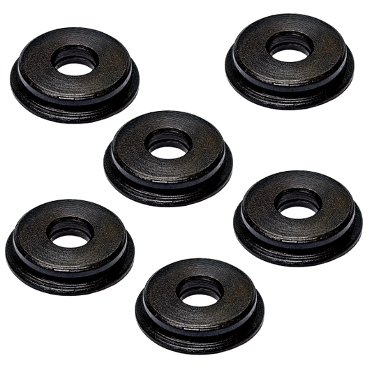 Low profile 8 mm zelfsmierende CNC stalen bushings (B8LP