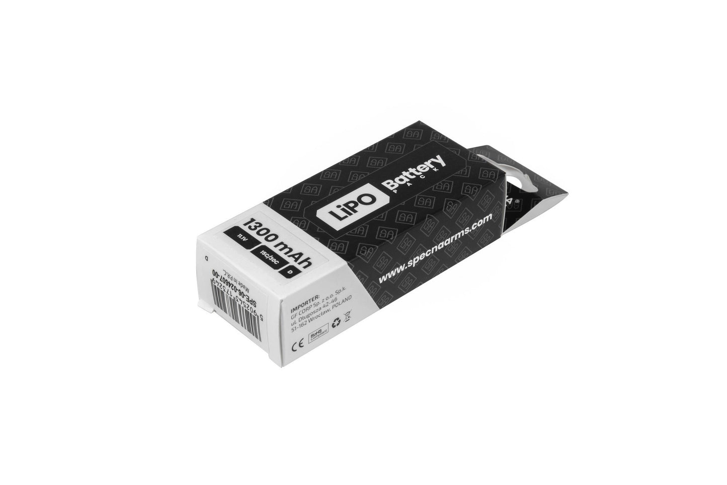 LiPo 11,1V 1300mAh 15/30C Batterij - T-Connect (Deans)