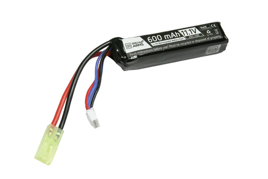 [SPE-06-029216] LiPo 11,1V 600mAh 20/40C batterij voor PDW – Tamiya mini